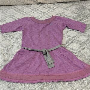 American Girl Lavender Dress with Gray Belt